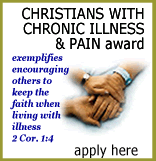 Christians with Chronic Illness/Pain Award